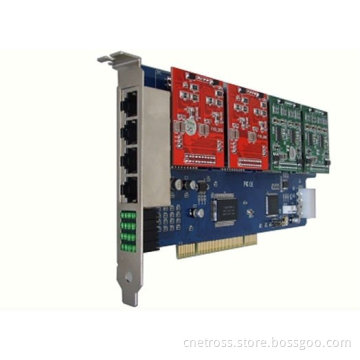 Compatible Asterisk Fxo/ Fxs PCI Card with 8 Ports (800P)